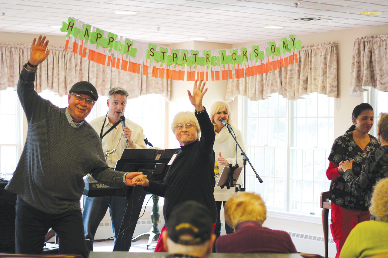 Quality 
of Life: 
First Sunday, a new diocesan program, gives caregivers a break, while their loved one enjoys an afternoon of fun activities at Hope Alzheimer’s Center, Cranston.