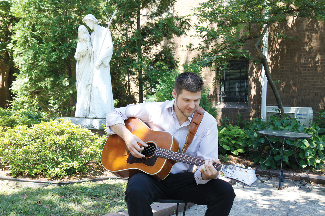 SING PRAISE: Ryan Tremblay,a parishioner at St. Lucy’s Parish, Middletown, has been invited to perform at World Youth Day in Krakow, Poland, July 26 - 31.