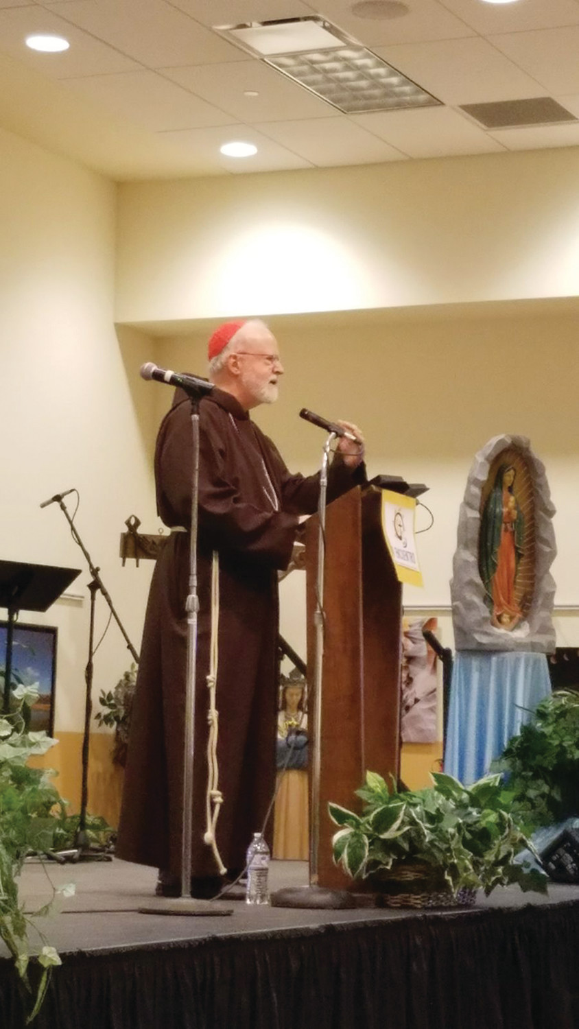 Cardinal Sean O’Malley, Archbishop of Boston, was the main speaker during the Region 1 Encuentro on March 10. More than 550 delegates from six New England dioceses participated in the historic regional gathering.