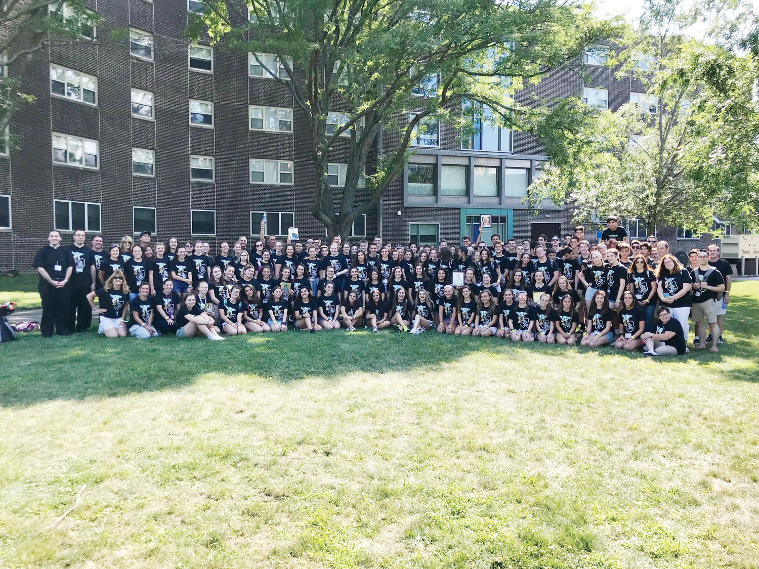 More than 100 youth from St. Philip Church in Greenville made up the largest group in attendance at Steubenville East this summer held July 13-15 at UMass Lowell.