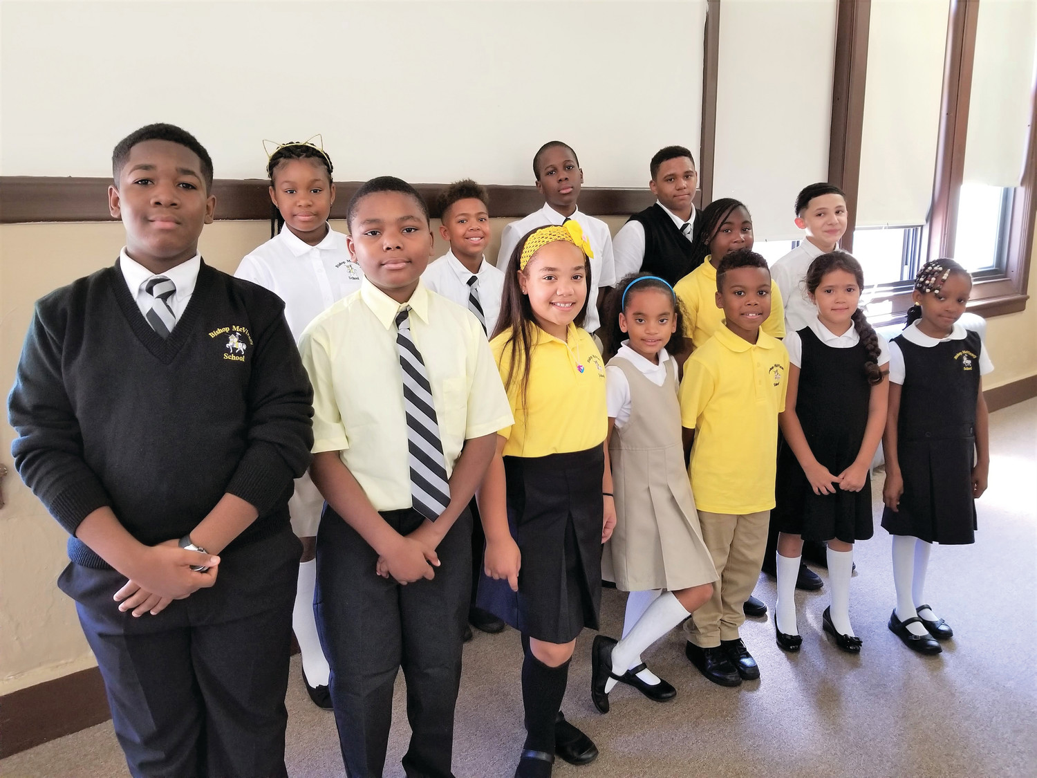Bishop McVinney School in South Providence has organized a school supplies drive for its students and teachers, for items including notebooks, loose leaf paper, pens, pencils, scissors, glue sticks and crayons.