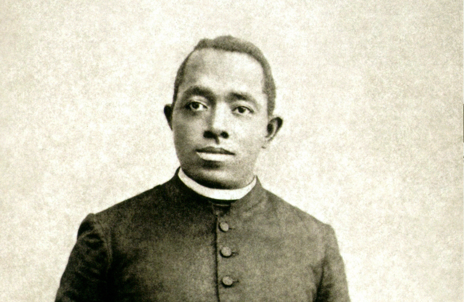 Father Augustine Tolton, also known as Augustus, is pictured in an undated photo. Born into slavery in Missouri, he was ordained a priest April 24, 1886, in Rome, and said his first Mass at St. Peter's Basilica.  Father Tolton, a candidate for sainthood, has been declared "venerable" by Pope Francis for his "virtuous and heroic life."