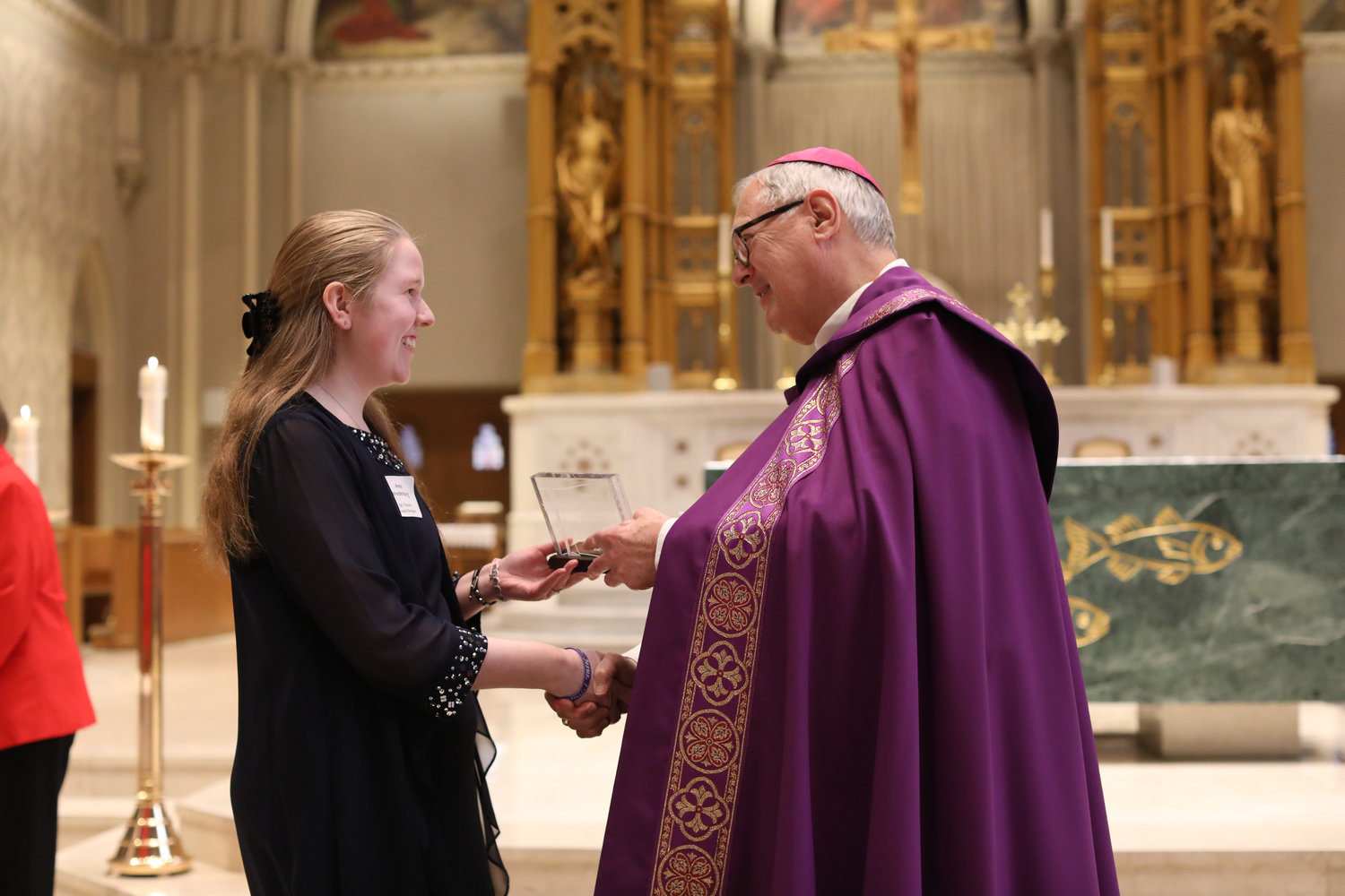 Many were honored at this year’s diocesan Catholic Youth Ministry and Scout Awards, held at the Cathedral of SS. Peter and Paul on Sunday, March 5.